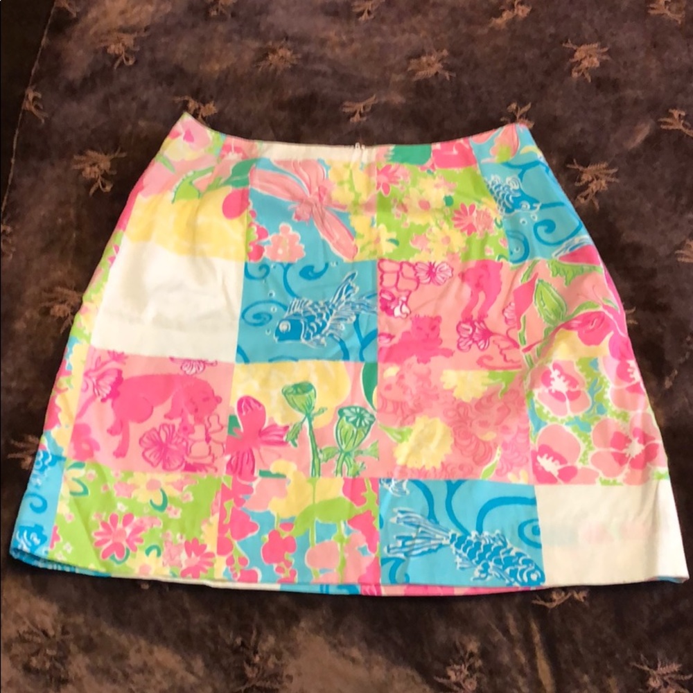 Lilly Pulitzer sz 6 cotton skirt- Never worn